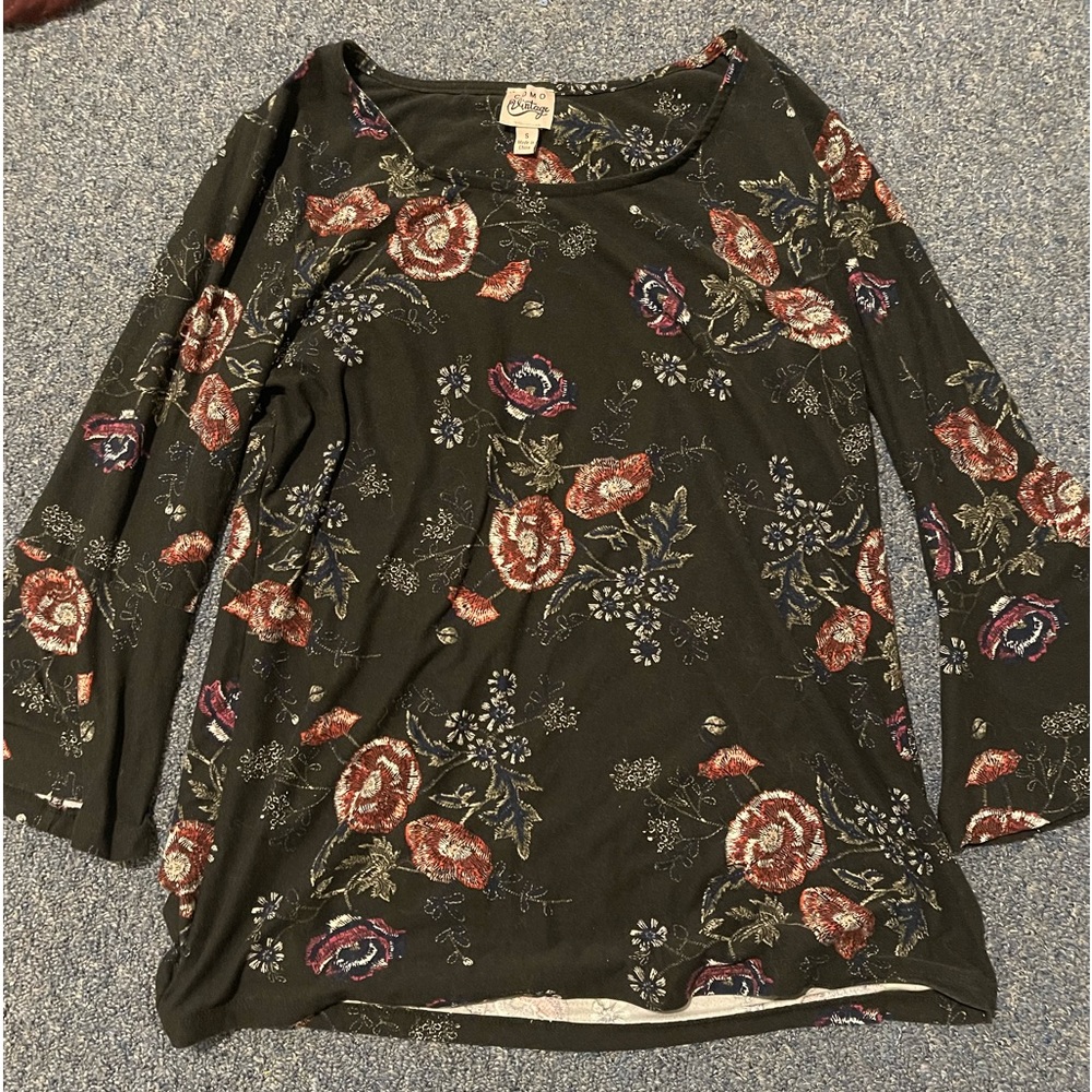 Como vintage long sleeve